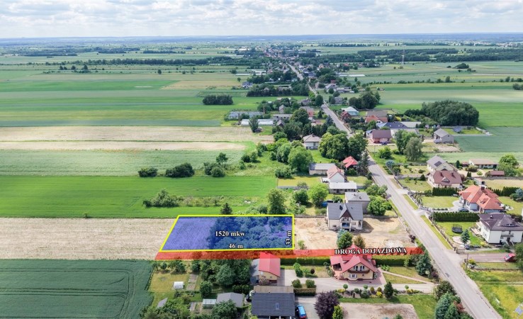 działka na sprzedaż - Mykanów